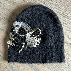 Rachel Comey beaded beanie knit hat